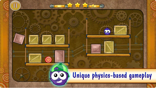 use physics and his tail!